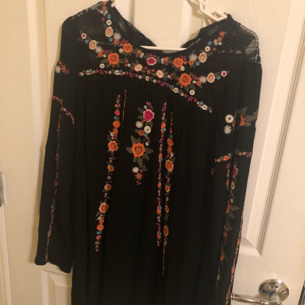 Altar'd State embroidered dress (SOLD)
